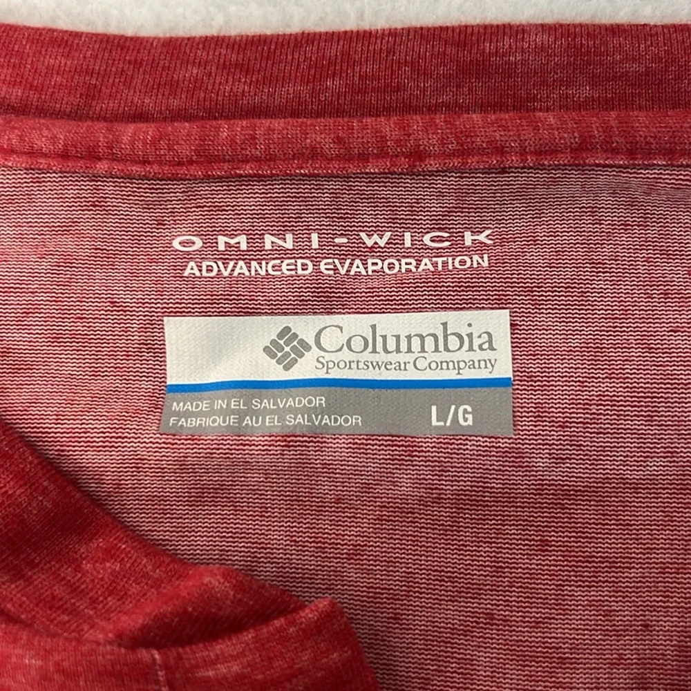 Columbia Long Sleeve Henley Men’s Omni-Wick Shirt - SZ: Large - Picture 5 of 7